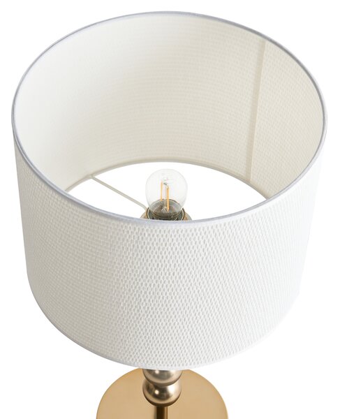 Stolní lampa LOKY Kov Mosazná
