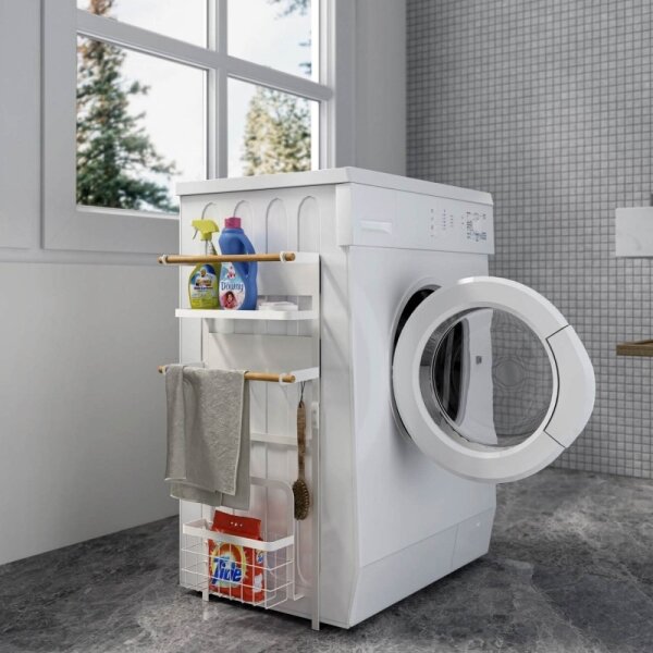 MK FLORIA MKF-21MG02W - Magnetický organizér 67,5x31 cm bílá