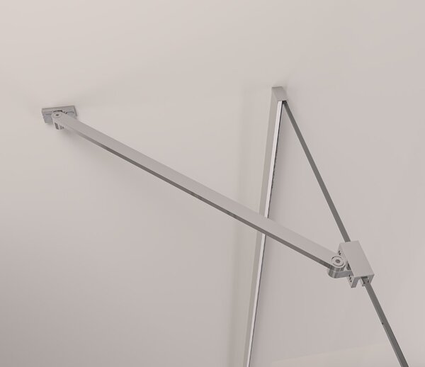 Erga Bern Double, sprchový kout s 2-křídlými dveřmi 70(dveře) x 70(dveře) x 195 cm, 6mm čiré sklo, chromový profil, ERG-V02-BERN-D070D070-CL-CR
