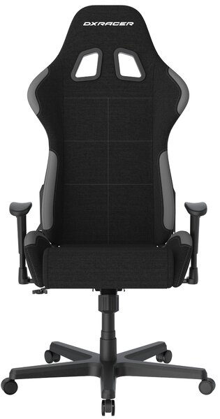 Herní židle DXRacer FORMULA - látka, černá / šedá