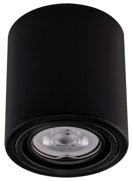 LED Bodové svítidlo TUBA 1xGU10/5W/230V 2700K černá