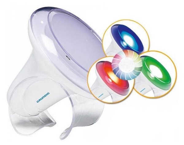Grundig - LED RGB Stmívatelná stolní lampa LED/1W/230V + dálkové ovládání