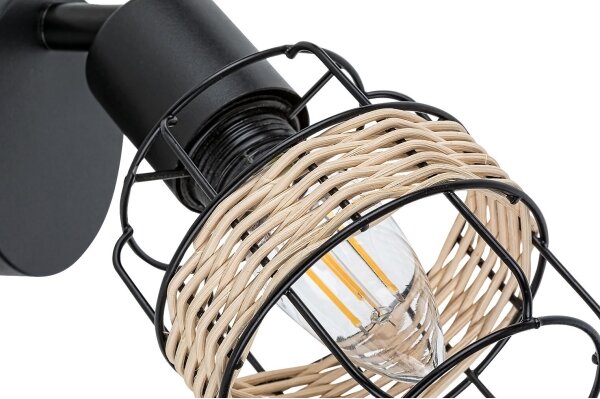 Rabalux 5281 - Nástěnné bodové svítidlo INDIANA 1xE14/25W/230V
