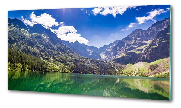 Panel do kuchyně Mořské oko Tatry pksh-127508078