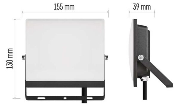 EMOS Lighting LED reflektor TAMBO EVO, 30 W, 3000 lm, IP65, černý
