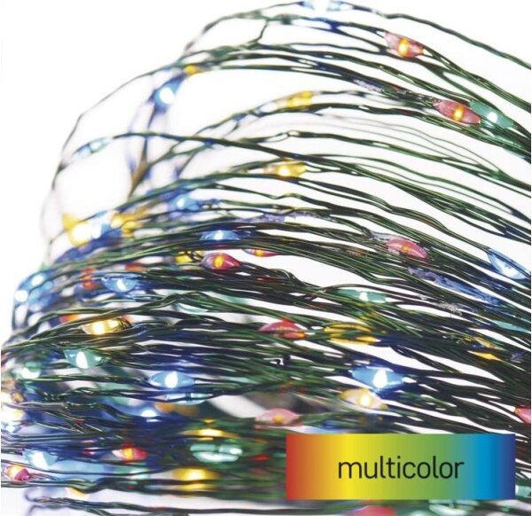 LED venkovní řetěz 150xLED/20m IP44 multicolor