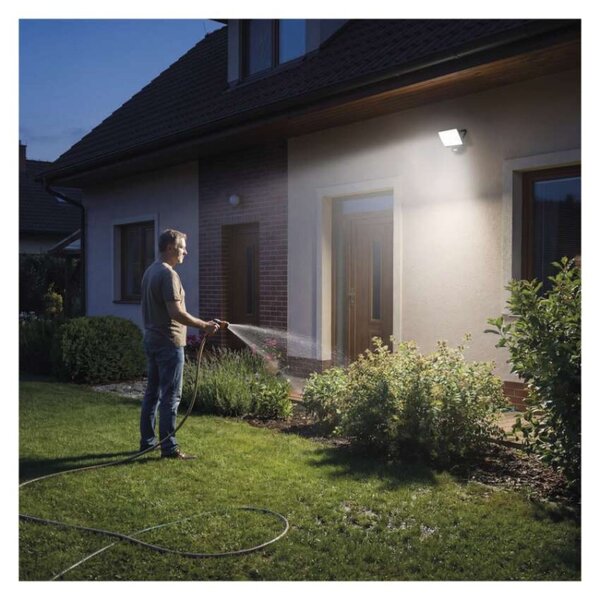 EMOS Lighting LED reflektor TAMBO EVO se senzorem pohybu, 30 W, 3000 lm, IP44, černý