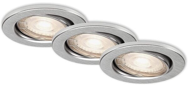 Briloner 7149-039-SADA 3xLED Stmívatelné koupelnové svítidlo 1xGU10/5W/230V IP23