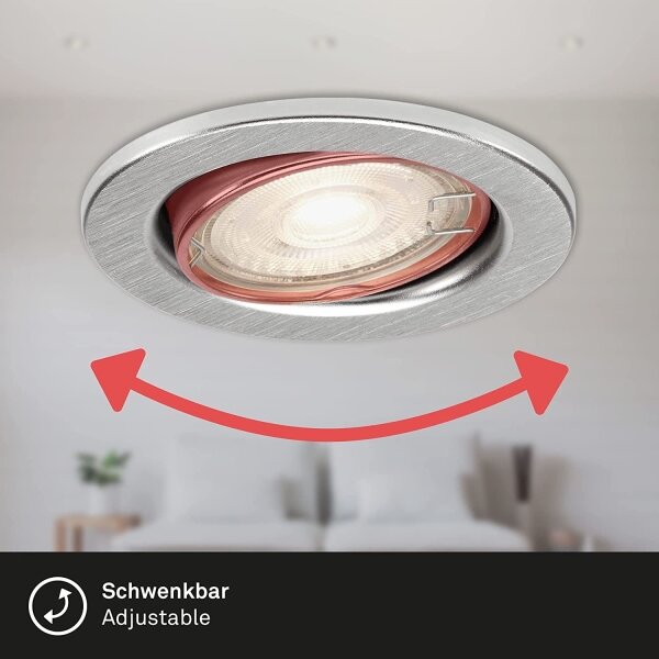 Briloner 7149-039-SADA 3xLED Stmívatelné koupelnové svítidlo 1xGU10/5W/230V IP23