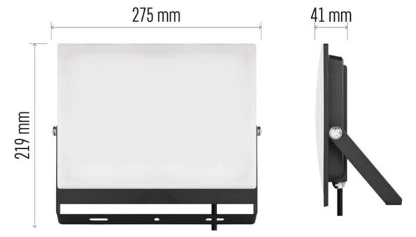 EMOS Lighting LED reflektor TAMBO EVO, 100 W, 10 000 lm, IP65, černý