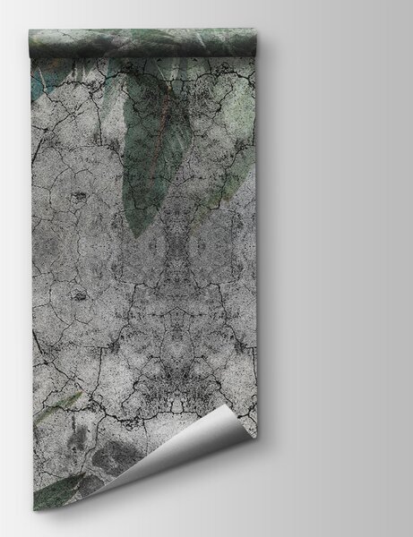 Fototapeta Texturované listy na zvětralém povrchu, Přírodní fototapety, Populární fototapety, u60048 - Tapeko.co.cz