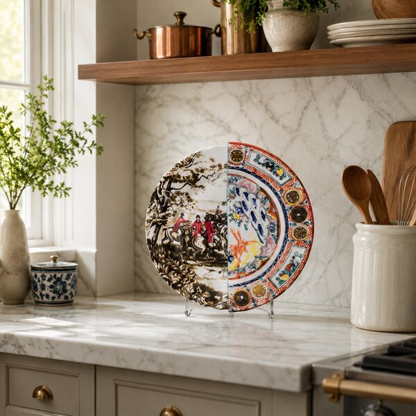 Seletti designové talíře Hybrid Plate