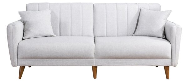 Hanah Home 3-místná pohovka Aqua 210 cm krémová