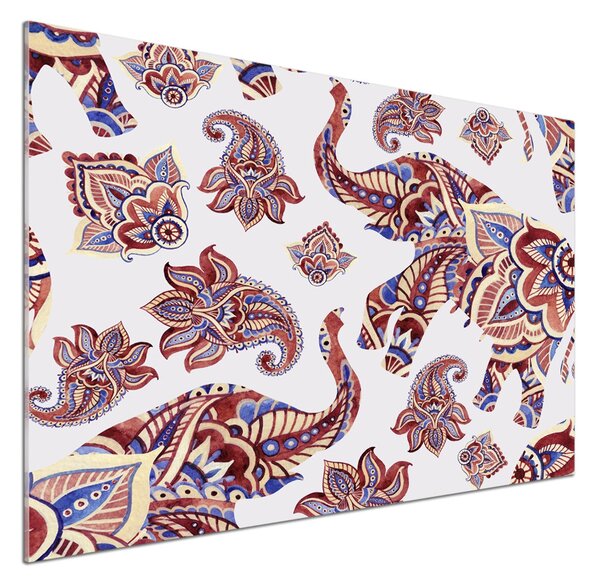 Panel do kuchyně Sloni ornamenty pksh-127798493