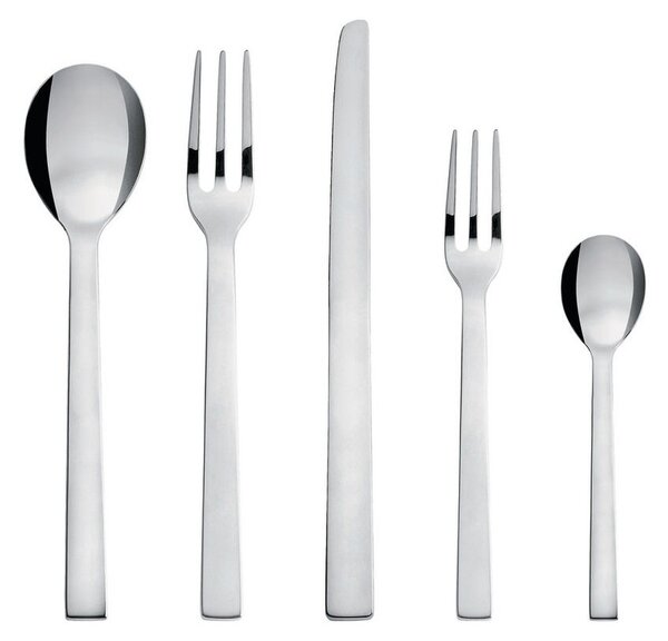 Alessi designové příbory Santiago (5 kusů, set pro 1 osobu)