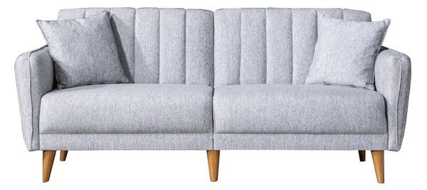 Hanah Home 3-místná pohovka Aqua 210 cm šedá