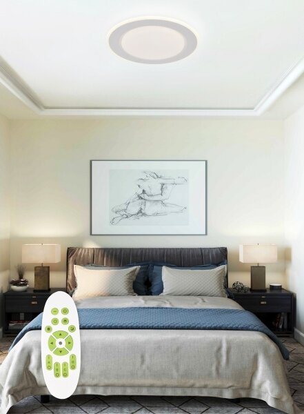 Top Light - LED Stmívatelné stropní svítidlo LED/51W/230V bílá + DO