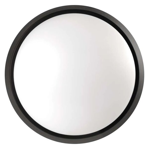Emos lighting LED přisazené svítidlo ZURI, kruhové č/b 14W neutrální bílá, IP54 1539072141