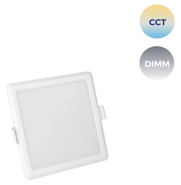 LED Stmívatelné podhledové svítidlo ALGINE LED/6W/230V Wi-Fi Tuya hranatý