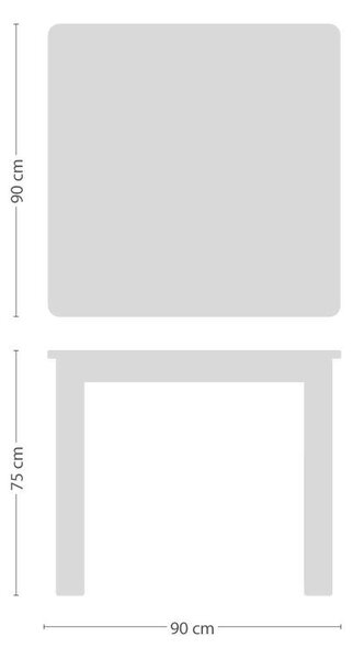 Jan Kurtz designové jídelní stoly Cana Table (90 x 90 cm)