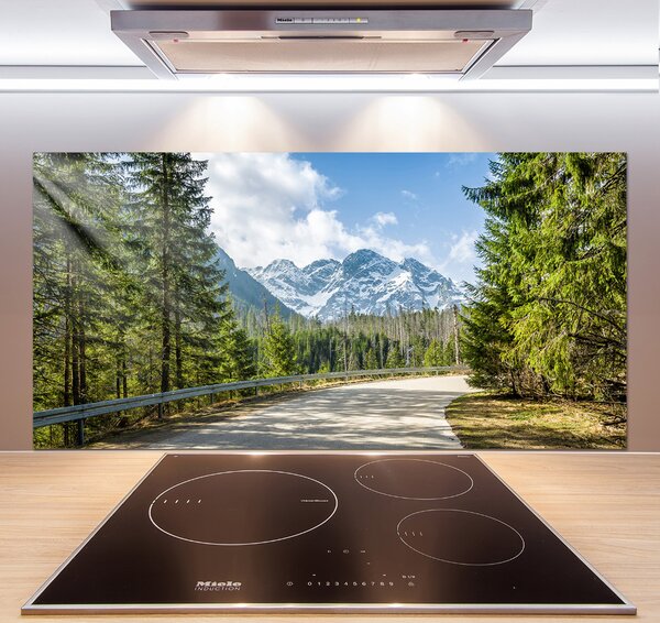 Dekorační panel sklo Cesta Tatry pksh-129408685