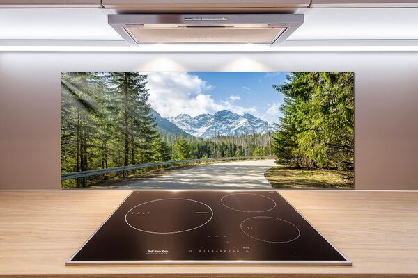 Dekorační panel sklo Cesta Tatry pksh-129408685