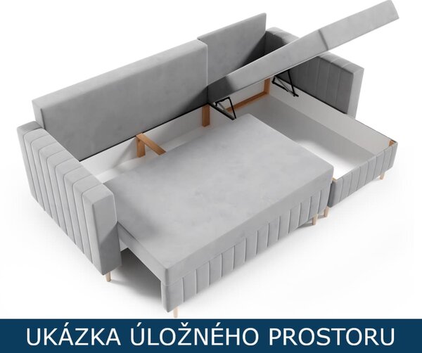 Sedací souprava do L Tulsa - Monolith 70 Varianta: Pravá