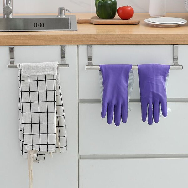 5Five® Roztahovatelný závěsný držák na utěrky nebo ručníky, nerezový 23-41cm