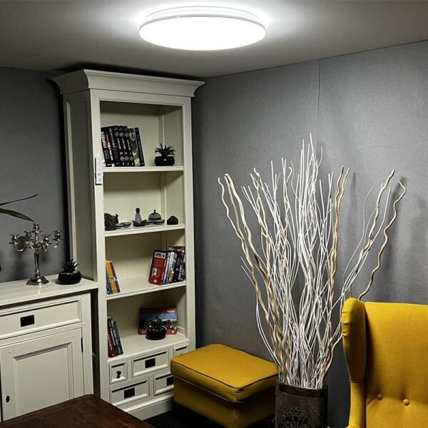 LED Stmívatelné stropní svítidlo LED/48W/230V 2700-6500K Wi-Fi Tuya + DO