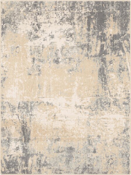 Agnella moderní vlněný koberec Isfahan M Contre Pískový Abstraktní béžový Rozměr: 160x240 cm