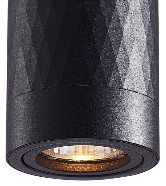 Bodové svítidlo BIMA 1xGU10/25W/230V kulatý černá