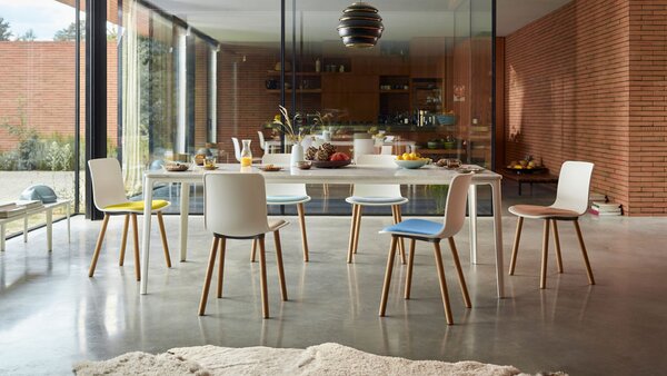 Vitra designové židle Hal RE Wood