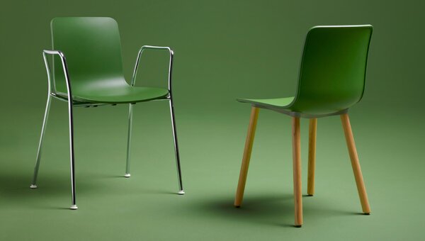Vitra designové židle Hal RE Wood
