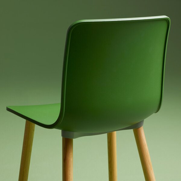 Vitra designové židle Hal RE Wood