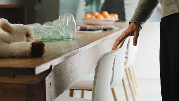 Vitra designové židle Hal RE Wood
