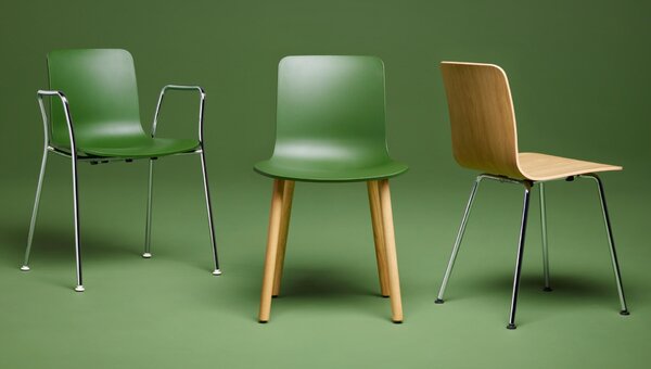 Vitra designové židle Hal RE Wood