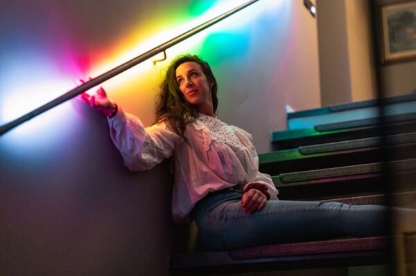 Twinkly TWL100STW-BEU - LED RGB Stmívatelný pásek LINE 100xLED 1,5 m Wi-Fi