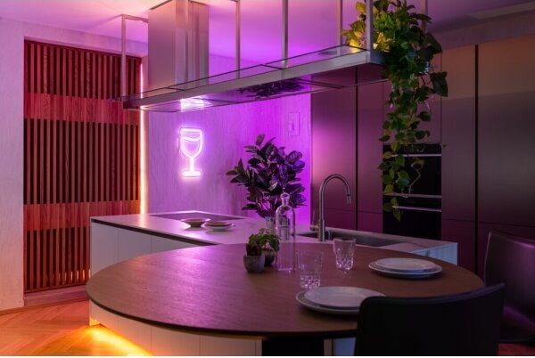 Twinkly TWL100ADP-W - LED RGB Prodlužovací pásek LINE 100xLED 1,5 m Wi-Fi