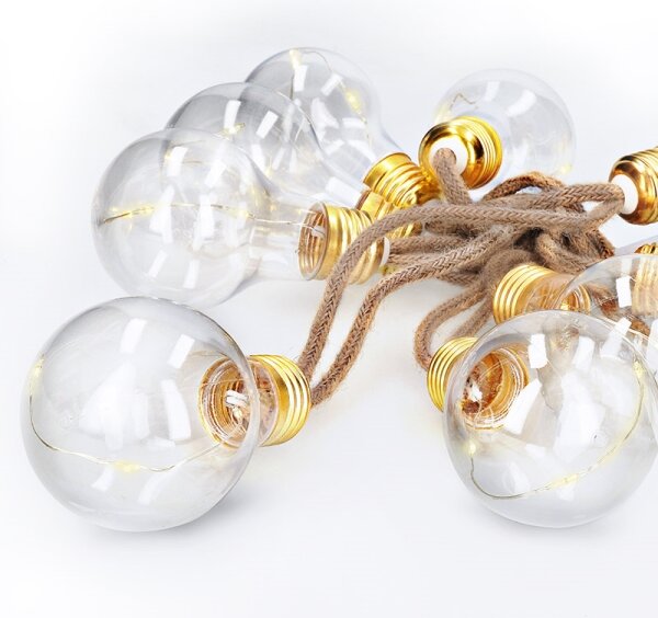 Brilagi - LED Dekorační řetěz 10xLED/3xAA 1,8m teplá bílá