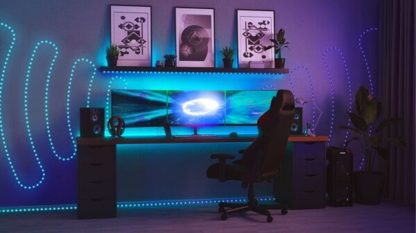 Twinkly TWD200STP-BEU - LED RGB Venkovní stmívatelný pásek 200xLED 10m IP44 WiFi