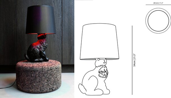 MOOOI stolní lampy Rabbit Lamp
