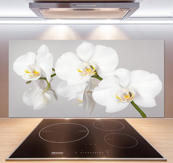 Skleněný panel do kuchynské linky Orchidej pksh-133396361