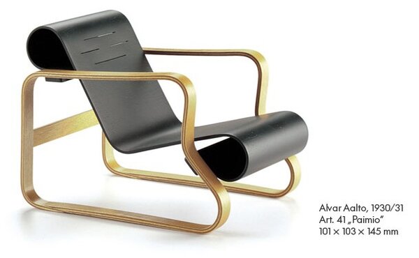 Vitra designové miniatury Art 41 ´Paimio´