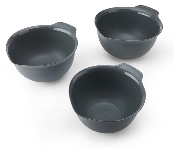 KitchenAid Míchací a zadělávací mísy KitchenAid, set 3 ks, šedé KQG175OSCGG