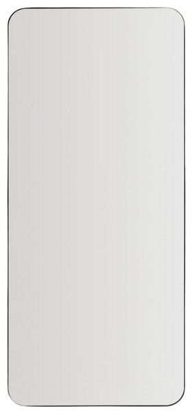 Kave Home Černé kovové závěsné zrcadlo Marco 180 x 80 cm