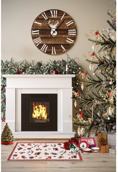 Červený koberec s vánočním motivem 50x80 cm Red Christmas – Villeroy&Boch