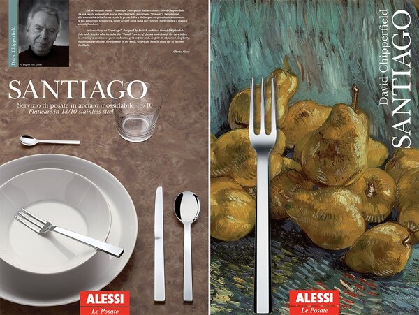 Alessi designové příbory Santiago (24 kusů, set pro 6 osobu)