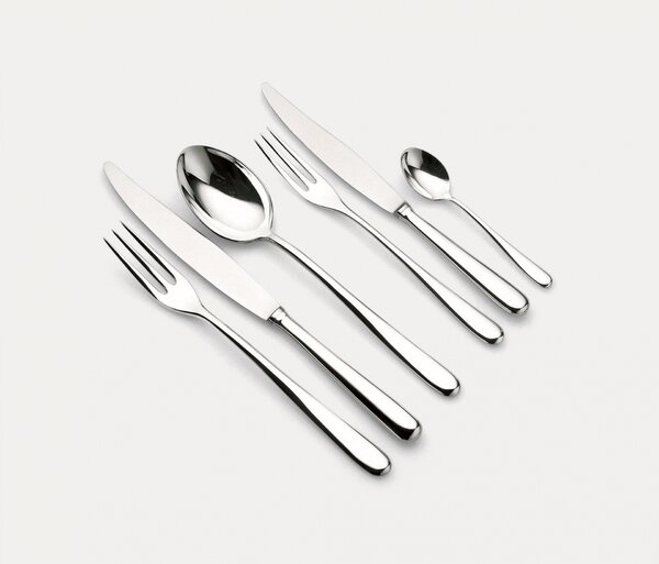Alessi designové příbory Caccia (24 kusů, set pro 6 osob)