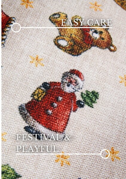Červený koberec s vánočním motivem 50x80 cm Red Christmas – Villeroy&Boch