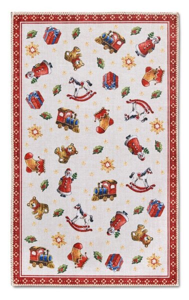 Červený koberec s vánočním motivem 50x80 cm Red Christmas – Villeroy&Boch
